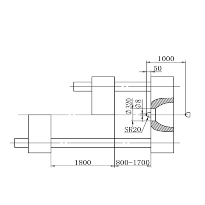 Vollautomatische PVC-Rohrverbindungs-Spritzgießmaschine SLA2280