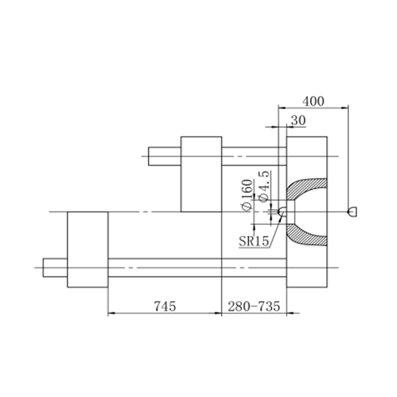 Kunststoffteile Feste Pumpenspritzgießmaschine SLA428