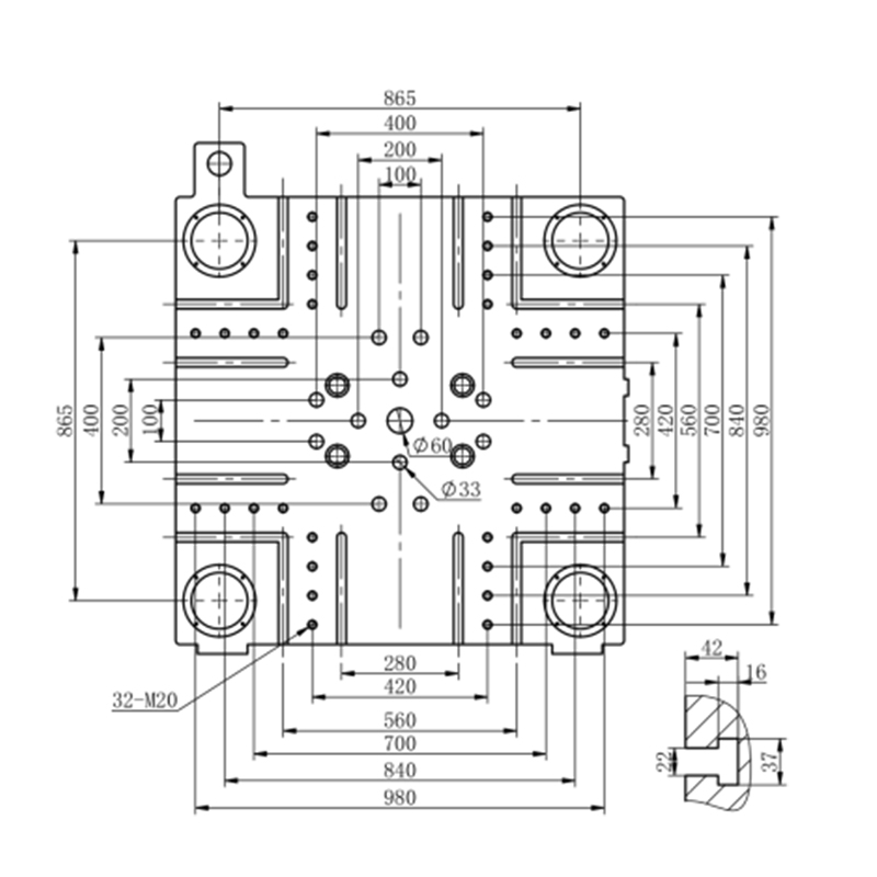 Kunststoffteile Feste Pumpenspritzgießmaschine SLA428