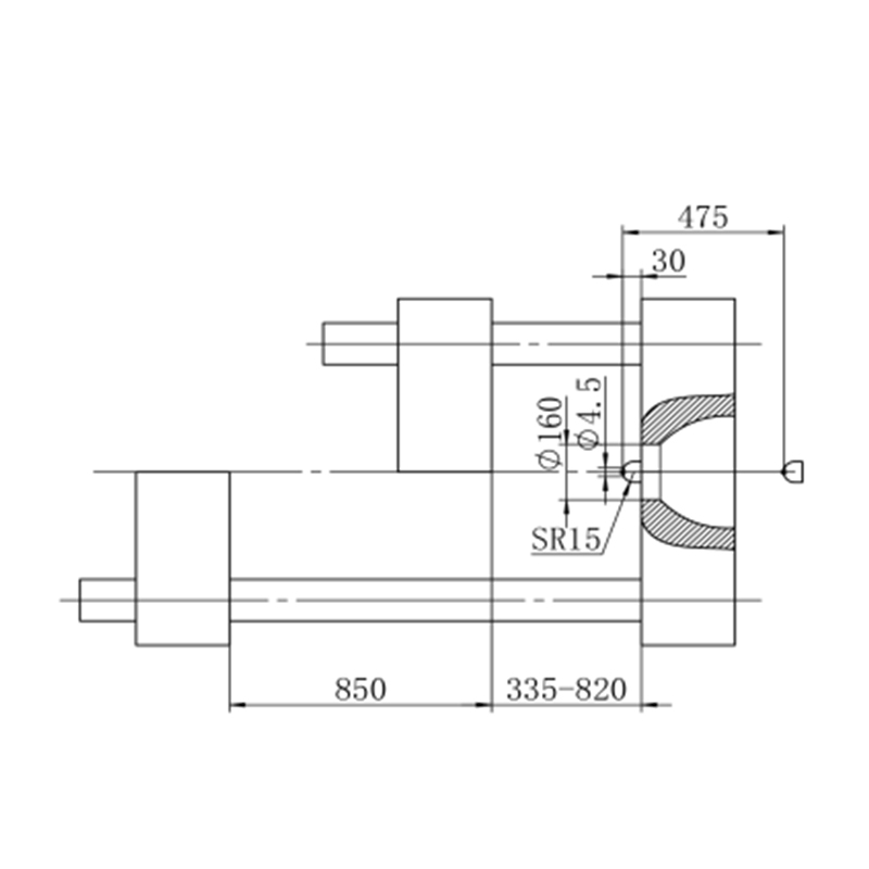 Hochgeschwindigkeits-Hybrid-Spritzgießmaschine mit fester Pumpe SLA528